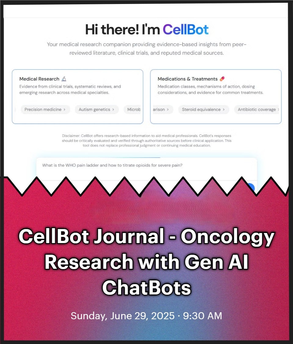 Oncology Research with Gen AI ChatBots - Image 1